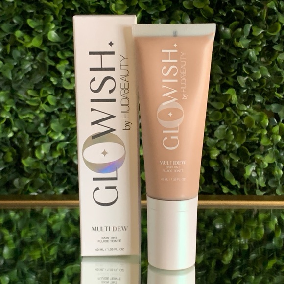 GloWish MEDIUM TAN 06 Multi Dew Skin Tint | NEW | HUDA Beauty Multidew - Picture 1 of 16